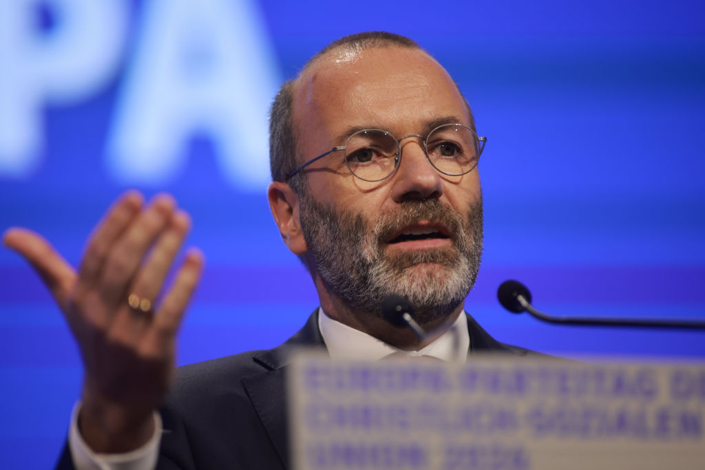 The Austrian Freedom Party (FPÖ) has filed a civil suit for defamation against Manfred Weber, President of the European People’s Party (EPP). (Photo by Johannes Simon/Getty Images) (Photo by Johannes Simon/Getty Images)