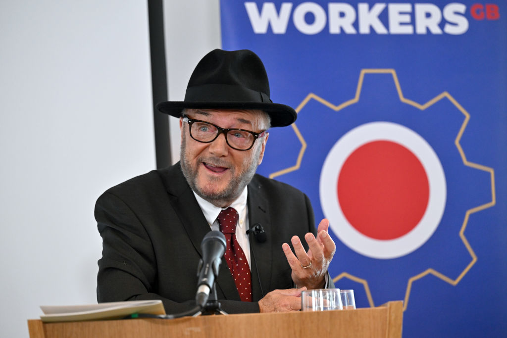 George Galloway, a threat to Labour in heavily-Muslim constituencies (Photo by Anthony Devlin/Getty Images)