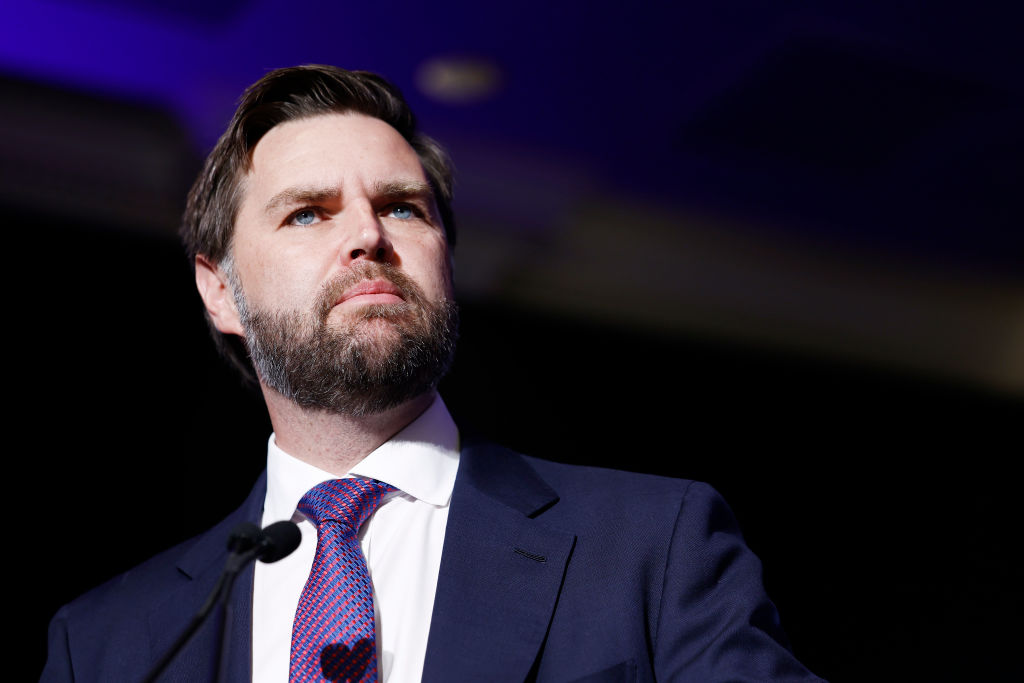 Vance wants NATO to stop whining, whingeing and wailing, and pay their own way (Photo by Anna Moneymaker/Getty Images)