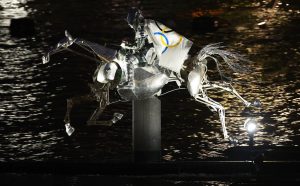 Is this how French culture dies? 'And I looked, and behold a pale horse: and his name that sat upon him was Death' (Photo by Jared C. Tilton/Getty Images)