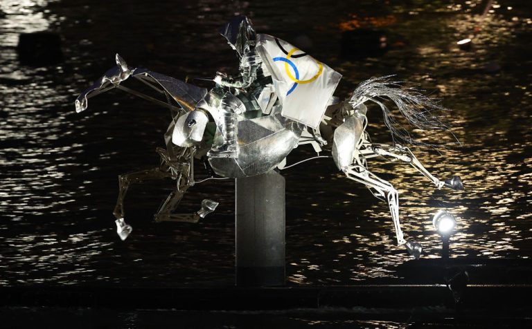 Is this how French culture dies? 'And I looked, and behold a pale horse: and his name that sat upon him was Death' (Photo by Jared C. Tilton/Getty Images)