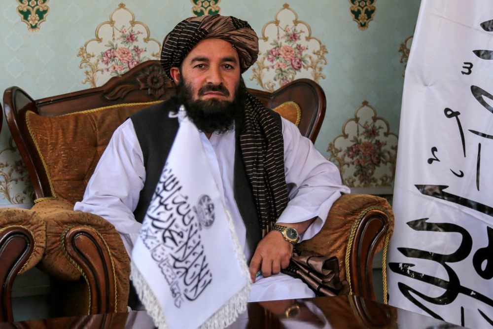 Good to know Afghan's head of tourism can offer "refugee" Afghans a holiday in Kabul (EPA-EFE/SAMIULLAH POPAL)