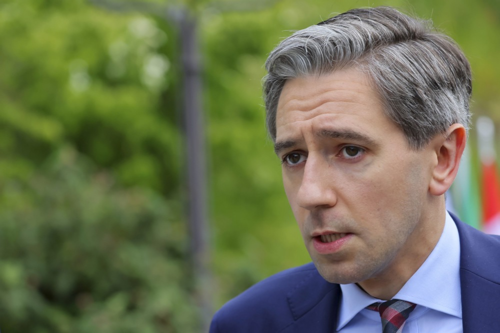 Ireland's European People's Party-led government is reportedly probing the legality of the EU-Israel trade agreement ahead of a European Council meeting next month. (EPA-EFE/Denis Balibouse / POOL)