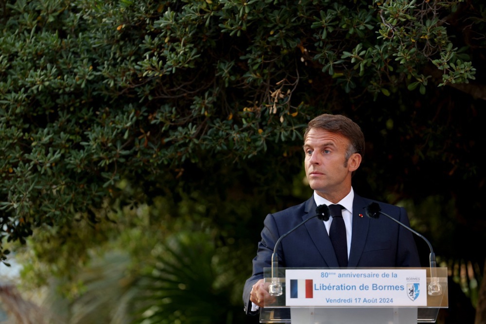 On August 26, the French President Emmanuel Macron dismissed proposals from the left-wing alliance (New Popular Front), to form a government citing the need for “institutional stability,” according to a statement from the Elysée Palace.EPA-EFE/MANON CRUZ / POOL MAXPPP OUT
