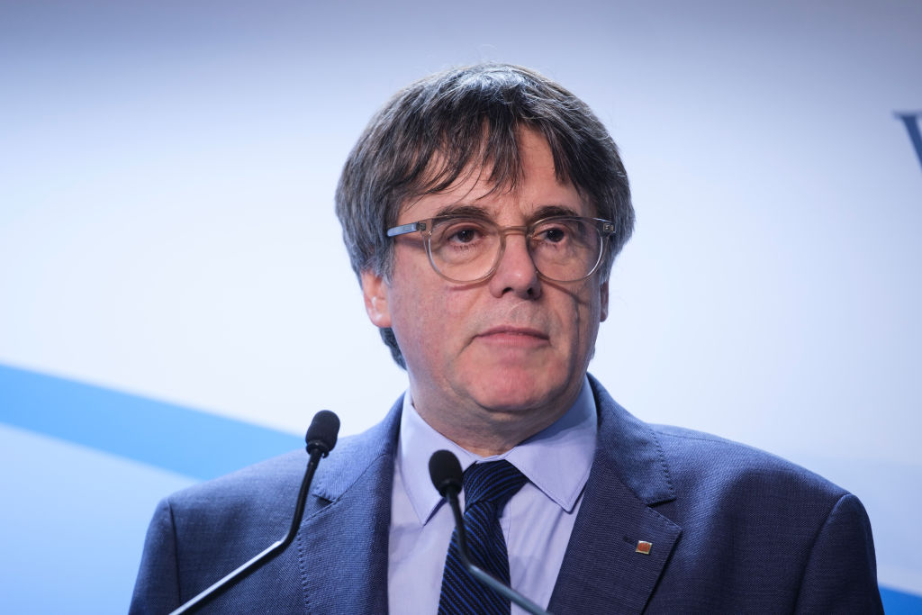 Carles Puigdemont has reportedly returned to Spain. (Thierry Monasse/Getty Images)