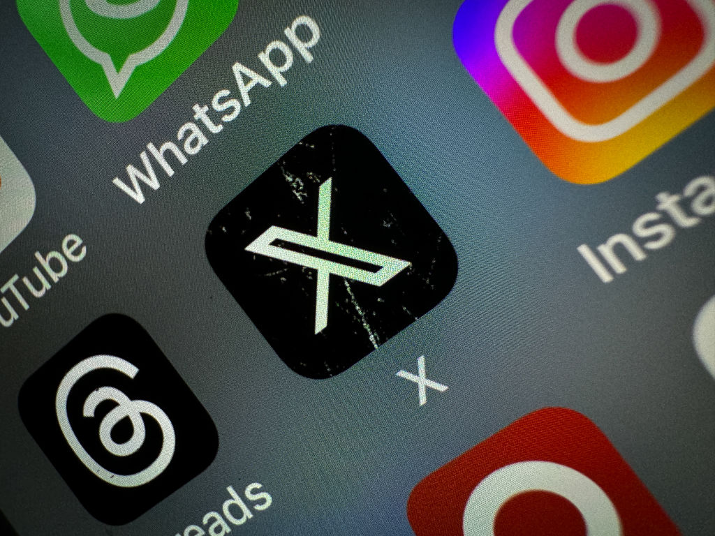 Social media platform X has slammed an Irish request it cease processing user data for its Grok AI as "draconian", local media has reported. (Photo by Matt Cardy/Getty Images)
