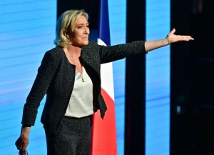 Macron must admit Le Pen is the authentic leader of the legitimate and traditional French Right (Photo by Christian Liewig - Corbis/Corbis via Getty Images)
