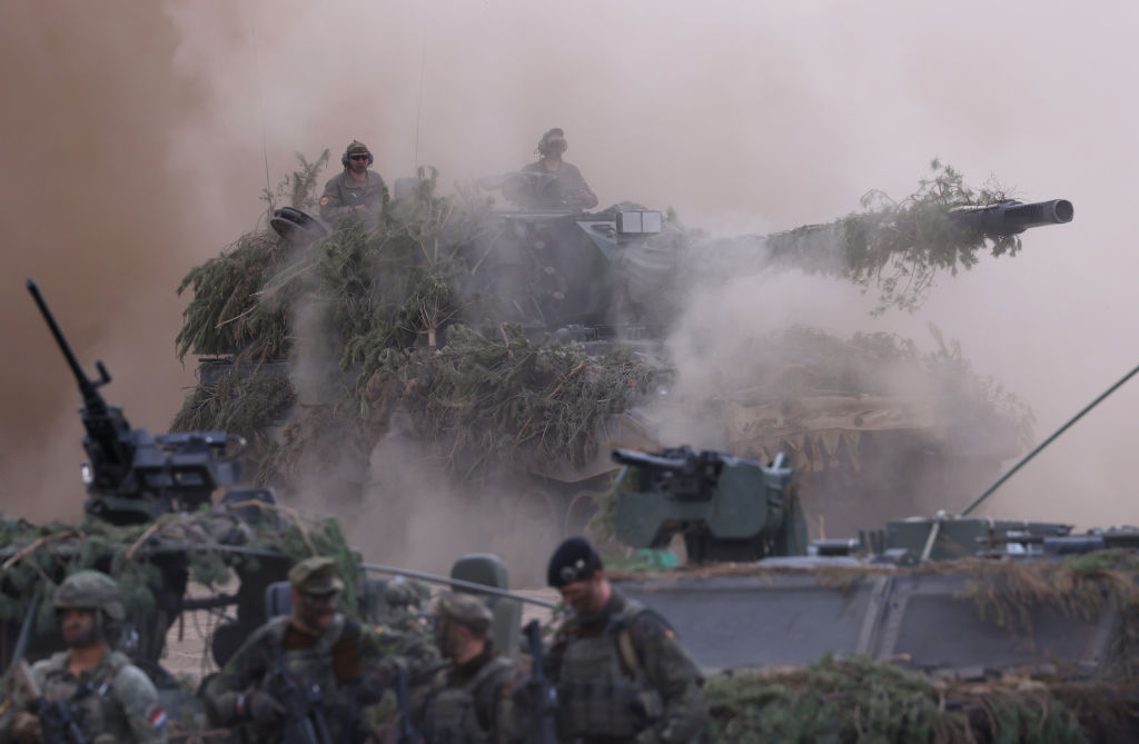 NATO forces, this stuff costs money but the Belgians do not want to pay (Photo by Sean Gallup/Getty Images)