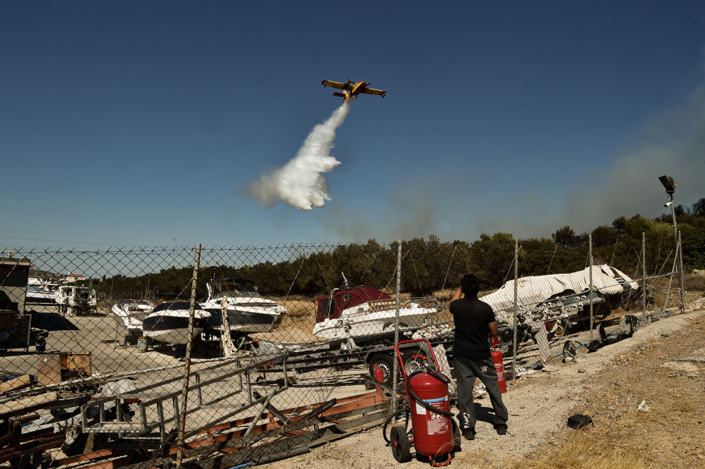 But is that aircraft more than 50 years old? (Photo by Milos Bicanski/Getty Images)
