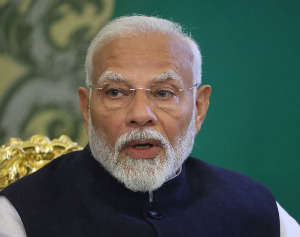 Modi, a chum of Putin, wonders if Zelensky will let him negotiate peace in Ukraine (Photo by Contributor/Getty Images)