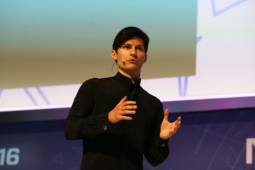 A French judge put Telegram boss Pavel Durov under formal investigation on Wednesday, August 28 in a probe into organized crime on the messaging app, but granted the entrepreneur bail on condition he pays €5 million, reports twice a week to police and does not leave French territory. (Photo by AOP.Press/Corbis via Getty Images)
