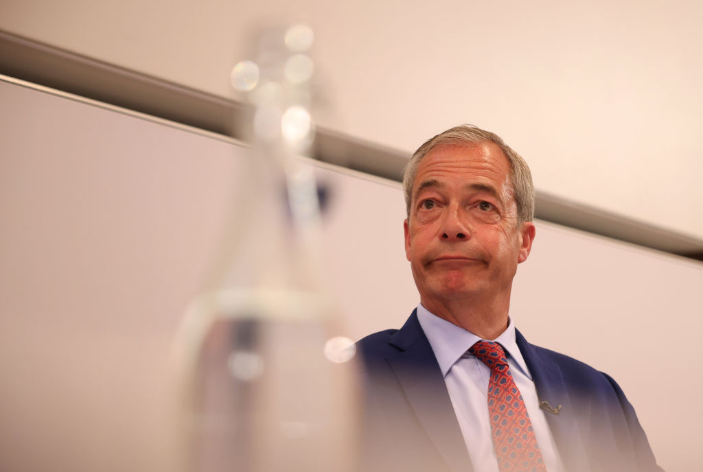 Leader of Reform UK, Nigel Farage. (Dan Kitwood/Getty Images)