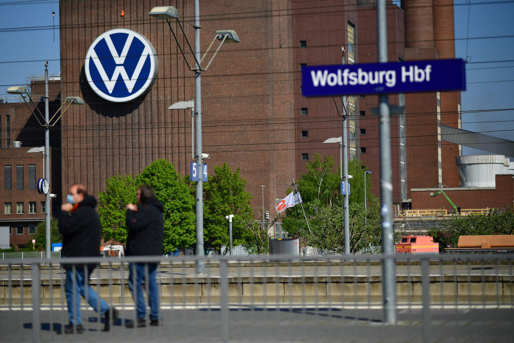 Ask any auto worker: what starts in Wolfsburg stays in Wolfsburg (Photo by Alexander Koerner/Getty Images)