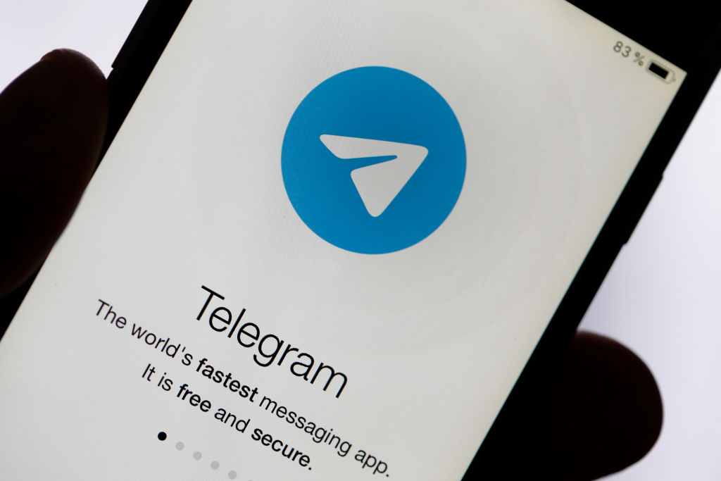 Messaging app Telegram has updated its terms of service and privacy indicating that they may provide users' data to authorities.  (Photo illustration by Chesnot/Getty Images)