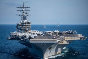 The changing character of war across all domains including naval operations (Photo by South Korean Defense Ministry via Getty Images)