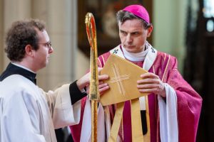 Carrying a heavy load for the Pope, Archbishop of Brussels-Malines in charge of yet another child abuse conference (Photo by Geert Vanden Wijngaert/Getty Images)