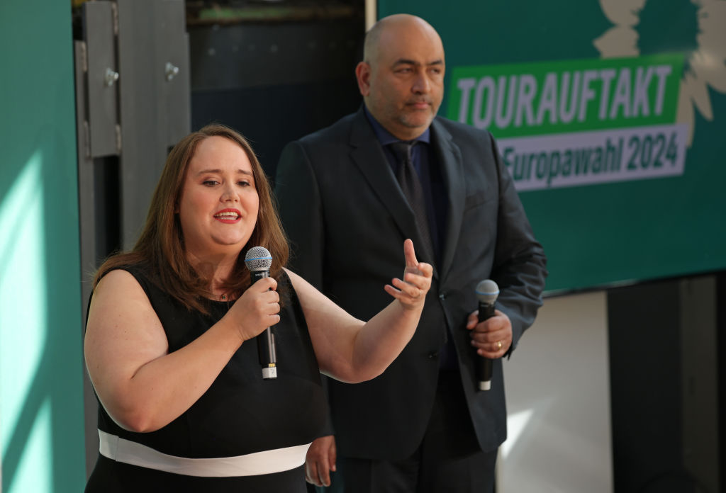 Ricarda Land and Omid Nouripour: the leadership of the German Greens have announced their resignations amid the party's freefall in popularity. (Photo by Sean Gallup/Getty Images)