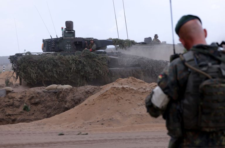 Fully rearming Germany will take 100 years if the country continues with its current rate of military production, a report has found. (Photo by Sean Gallup/Getty Images)