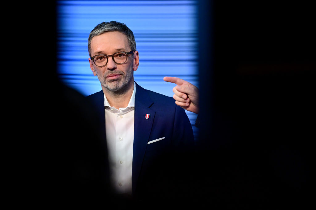 Is Kickl's win the future for Austria? Chinese proverb: When the wise man points to the moon, the fool looks at the finger (Photo by Christian Bruna/Getty Images)