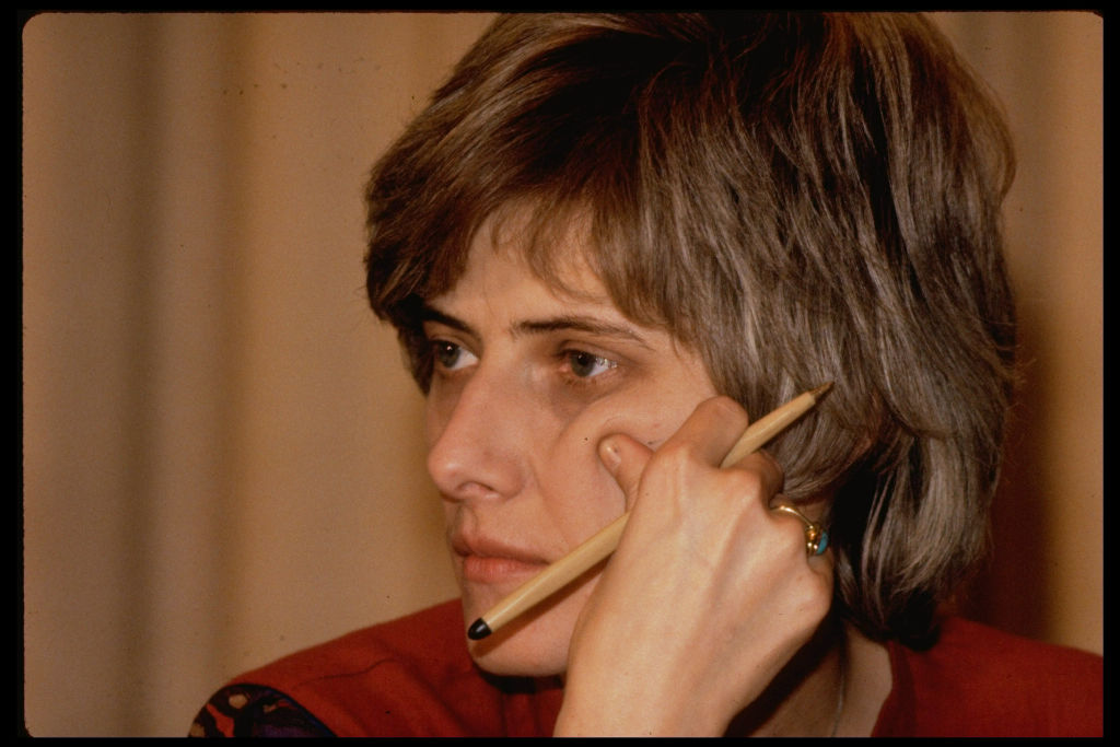 Petra Kelly (1947-1992), who led the 1980s green dream. Like Petra's hippy rallies in West Germany, the dream is over. (Photo by Sahm Doherty/Getty Images)