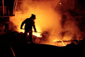 Destroy the blast furnaces, destroy the jobs, give China a load more steel business and the environment doesn't notice (Photo by Photo Library Wales/Construction Photography/Avalon/Getty Images)