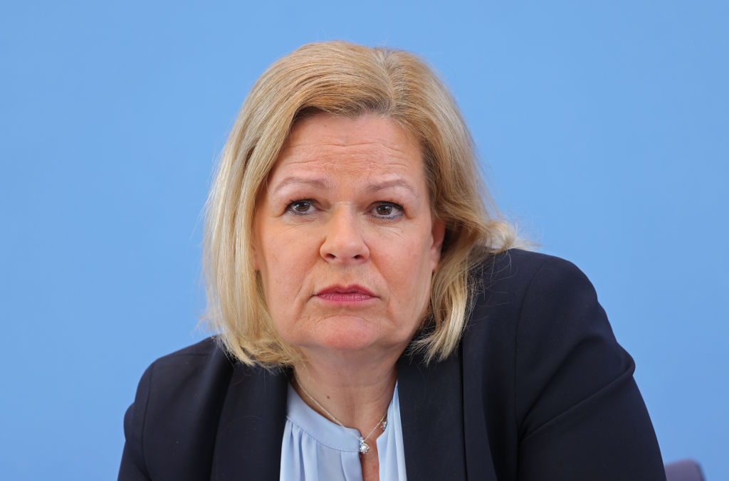 German Federal Interior Minister Nancy Faeser (Sean Gallup/Getty Images)