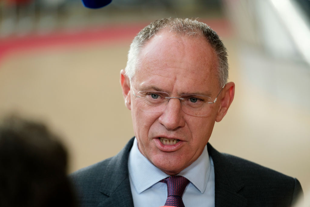 Austrian Minister of the Interior Gerhard Karner. (Thierry Monasse/Getty Images)