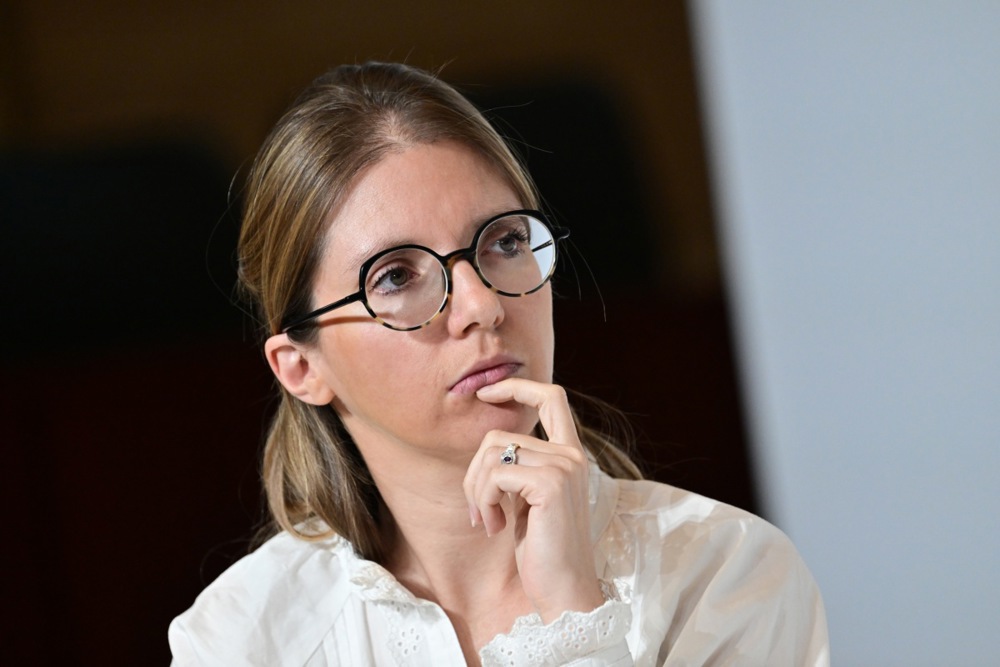 The office of France's National Assembly has referred former minister Aurore Bergé to the courts following accusations of "perjury and false testimony" in a case involving alleged collusion with private daycare centres. EPA-EFE/MIGUEL MEDINA / POOL MAXPPP OUT