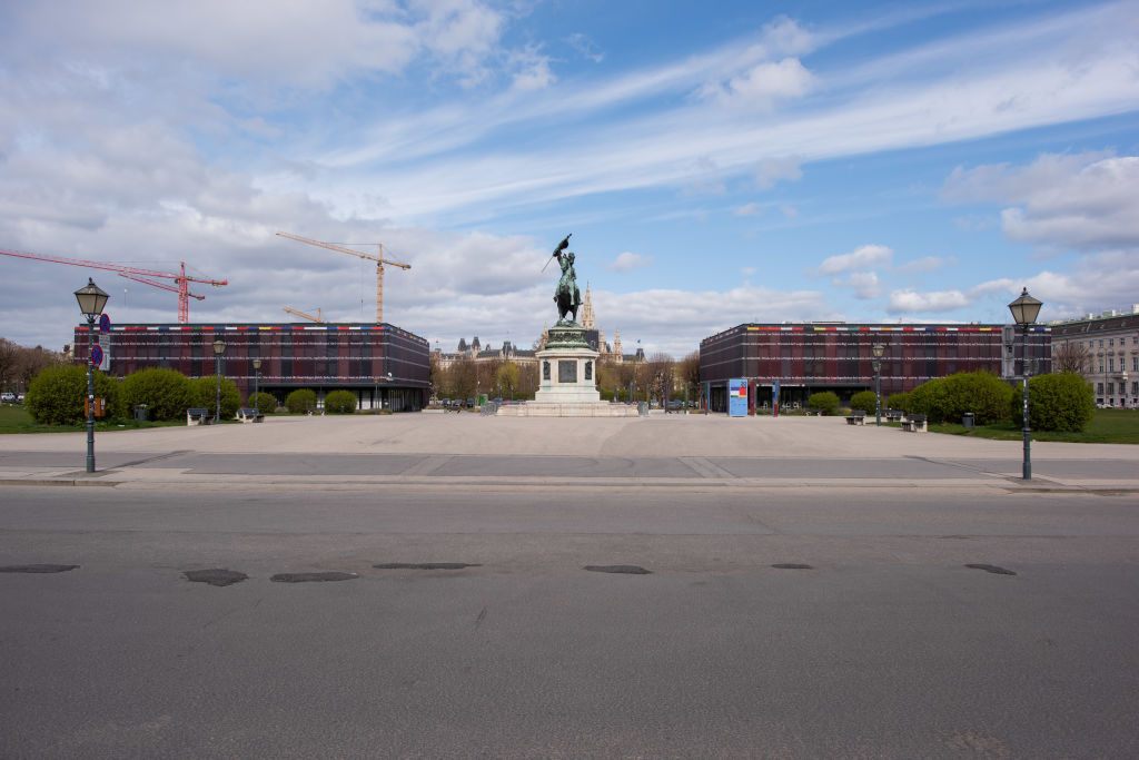 Heldenplatz square in Vienna. (Thomas Kronsteiner/Getty Images)