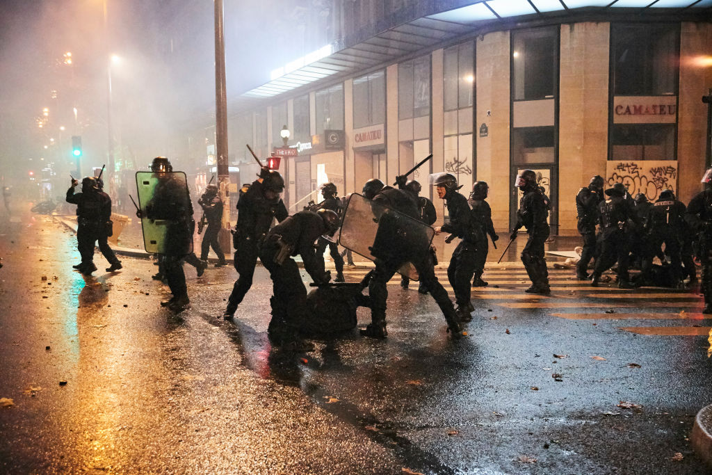 Bienvenue en Martinique: how France's CRS operate, just ask the Parisians (Photo by Kiran Ridley/Getty Images)
