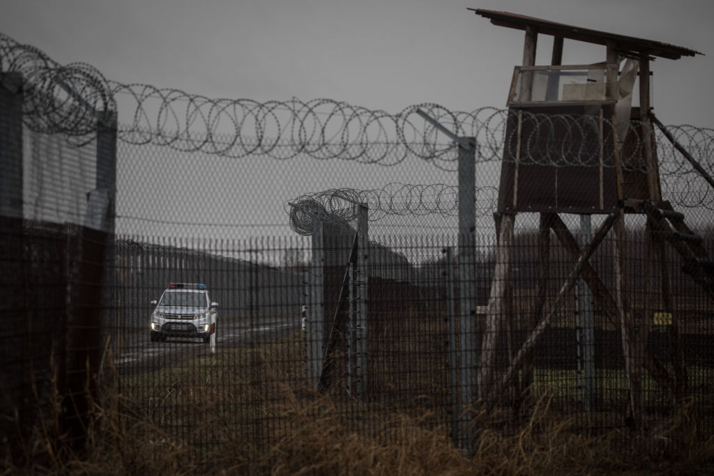 It used to be a Hungarian border fence, now it is a European centrist mainstream good idea (Photo by Chris McGrath/Getty Images)