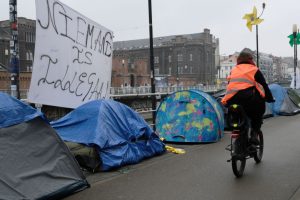 ARCHIVE IMAGE - The Flemish members of the Patriots for Europe group have launched what they call a "superdiversity" tracker online aimed at documenting the progress of "mass migration". (Photo by Laia Ros/Getty Images)