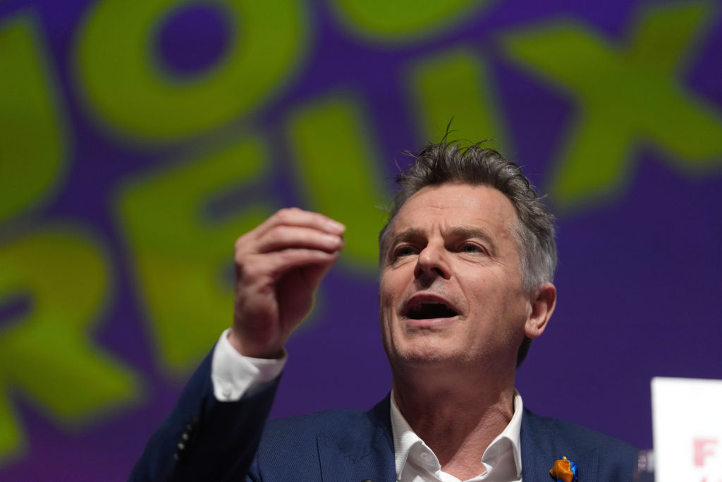 French Communist leader Fabien Roussel holds La France Insoumise (LFI) responsible for his demise during French legislative election during the summer 2024 and is now actively distancing himself from the hard-left party. (Photo by Sylvain Lefevre/Getty Images)