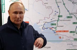 President Putin explains to Brussels which parts of Ukraine he will allow the EU to control (Photo by Contributor/Getty Images)