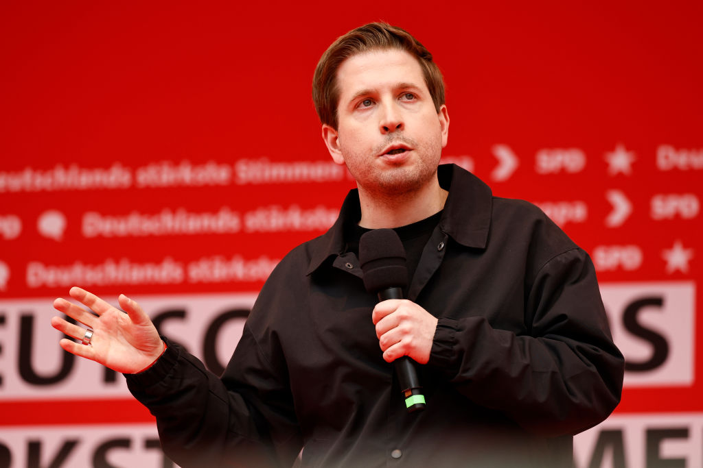 Kevin Kühnert, the General Secretary of Germany's governing Social Democrats, announced his resignation on October 6, ahead of 2025 Germany's federal elections. (Photo by Morris MacMatzen/Getty Images)