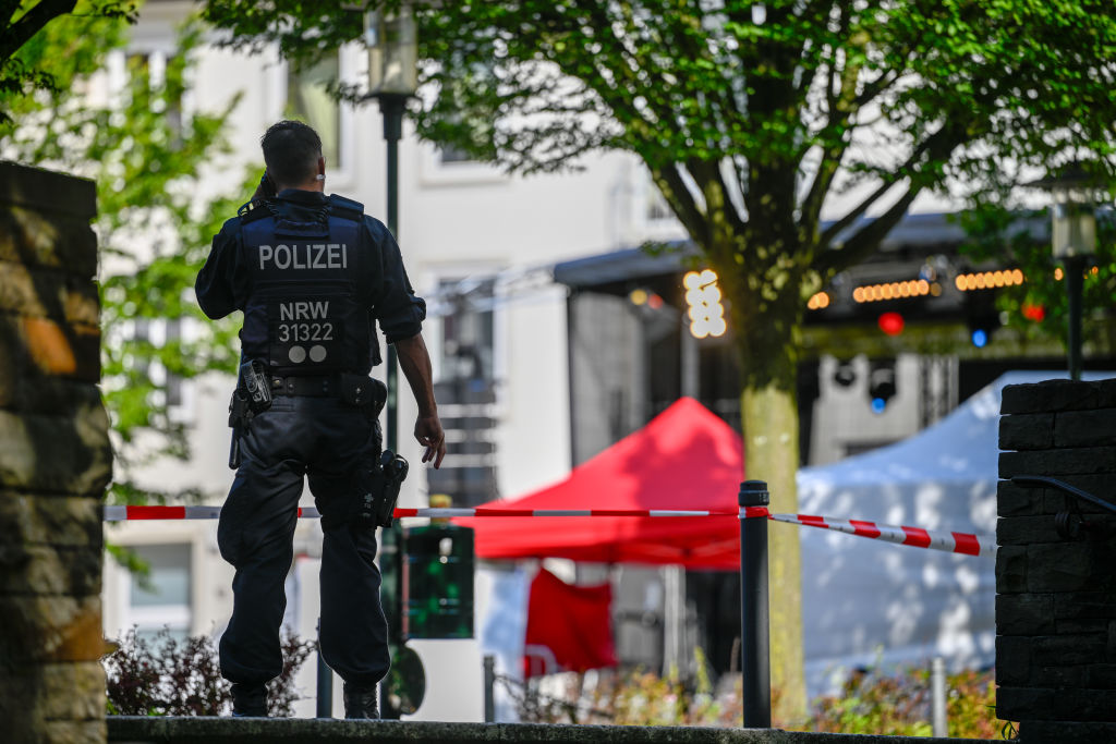A terror cell aligned with the Islamic State has reportedly called for lone-wolf attacks on "LGBT" events in Germany. (Photo by Sascha Schuermann/Getty Images)