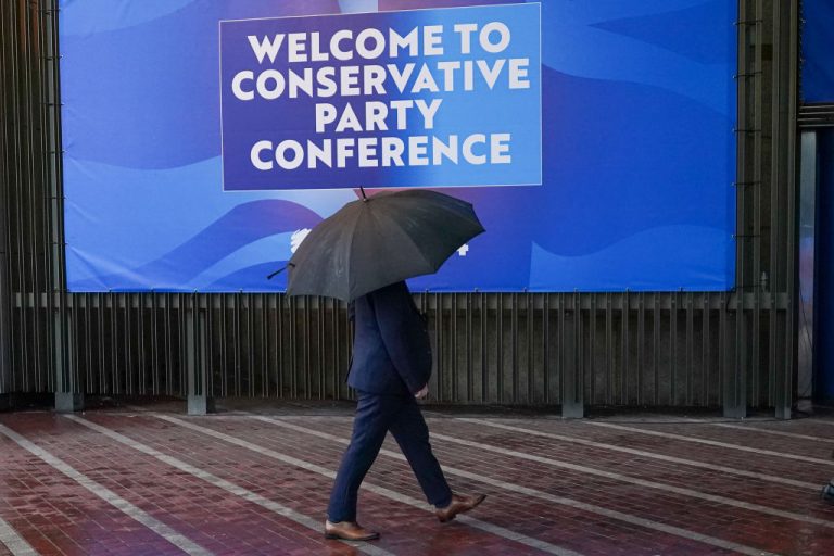 Conservatives, wet, lonely, are they heading Right or just looking for a way out? (Photo by Ian Forsyth/Getty Images)