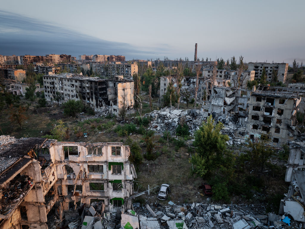 Russian troops are in complete control of the town of Vuhledar in Ukraine's eastern Donetsk region, the SHOT Telegram channel and pro-Russian war bloggers said on Wednesday, October 2. (Photo by Gaelle Girbes/Getty Images)