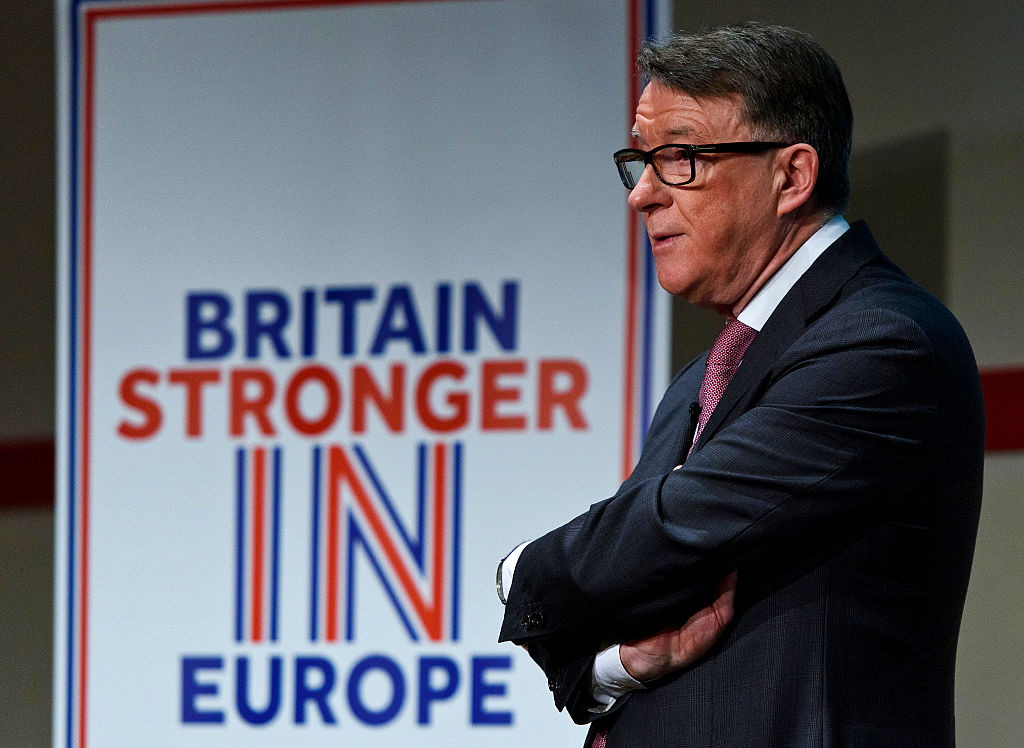 ARCHIVE IMAGE - A senior UK Labour peer has broken ranks on Brexit, suggesting talks on reversing Great Britain's exit from the European Union could happen in 10 years' time. (Photo by Ben Pruchnie/Getty Images)