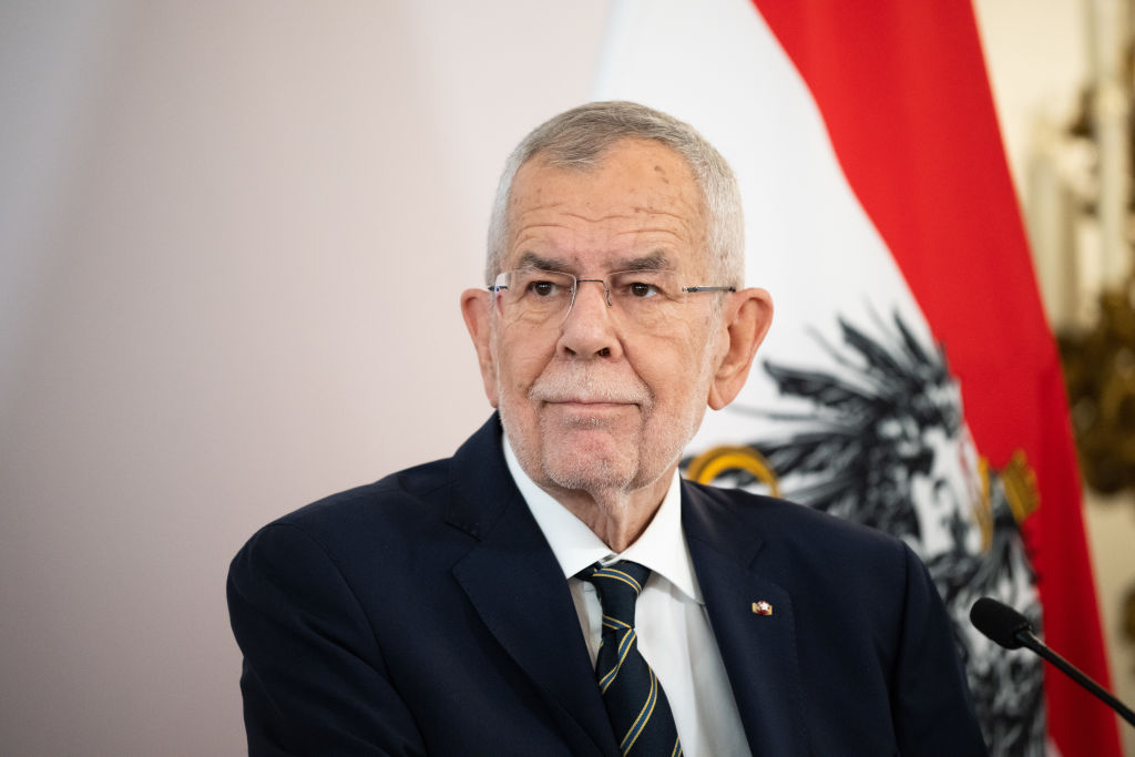 Austrian President Alexander van der Bellen. (Thomas Kronsteiner/Getty Images)
