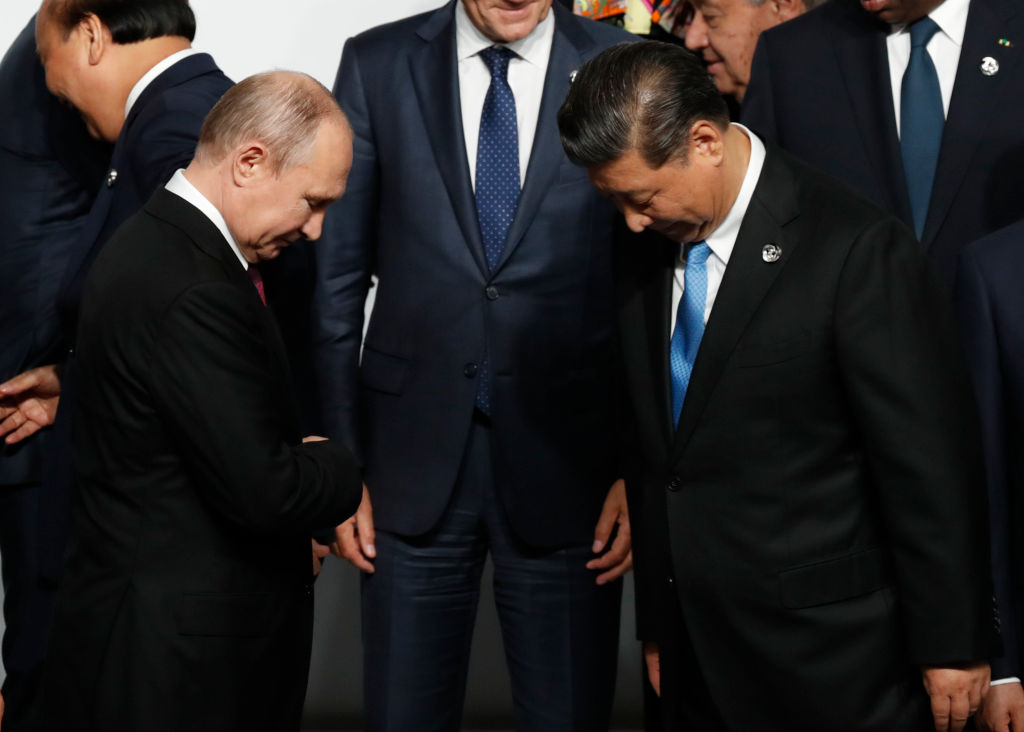 President Putin and President Xi, looking comfortably Chinese together (Photo by Kim Kyung-Hoon - Pool/Getty Images)