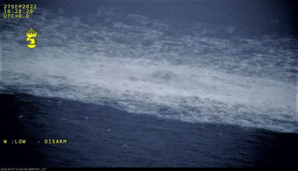 The destruction of the Nord Stream gas pipeline between Germany and Russia was a "good thing for the whole civilized world", a Ukrainian suspected of being involved in the sabotage operation has claimed. (Photo by Swedish Coast Guard via Getty Images)