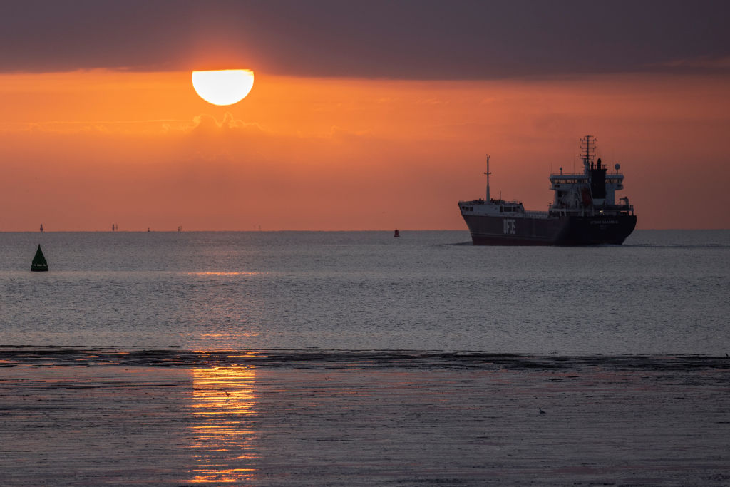 A tanker full of LNG. The EU now imagines is can trace fuel, avoid fraud and mitigate the risks of double counting by putting in place exhaustive bureaucratic tactics. Or possibly not. (Photo by Dan Kitwood/Getty Images)