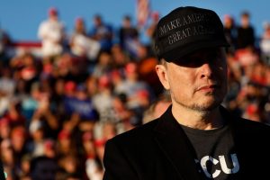 Michael McGrath, the Irish politician hoping to become the EU's next Rule of Law Commissioner, has been pressured on whether he would support a ban on Elon Musk's X social media platform. (Photo by Anna Moneymaker/Getty Images)
