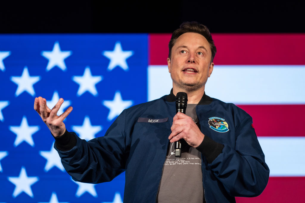 X owner Elon Musk has denounced the "two tier" justice system operating in Germany amid increasing tensions between the Trump administration appointee and senior EU officials. (Photo by Samuel Corum/Getty Images)