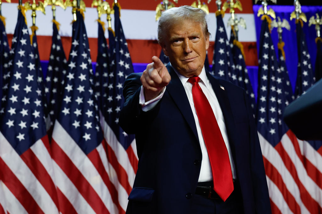 Donald Trump will "divide in conquer" in Europe when he returns to the White House in January, a Democrat spokesman in Brussels has said. (Photo by Chip Somodevilla/Getty Images)