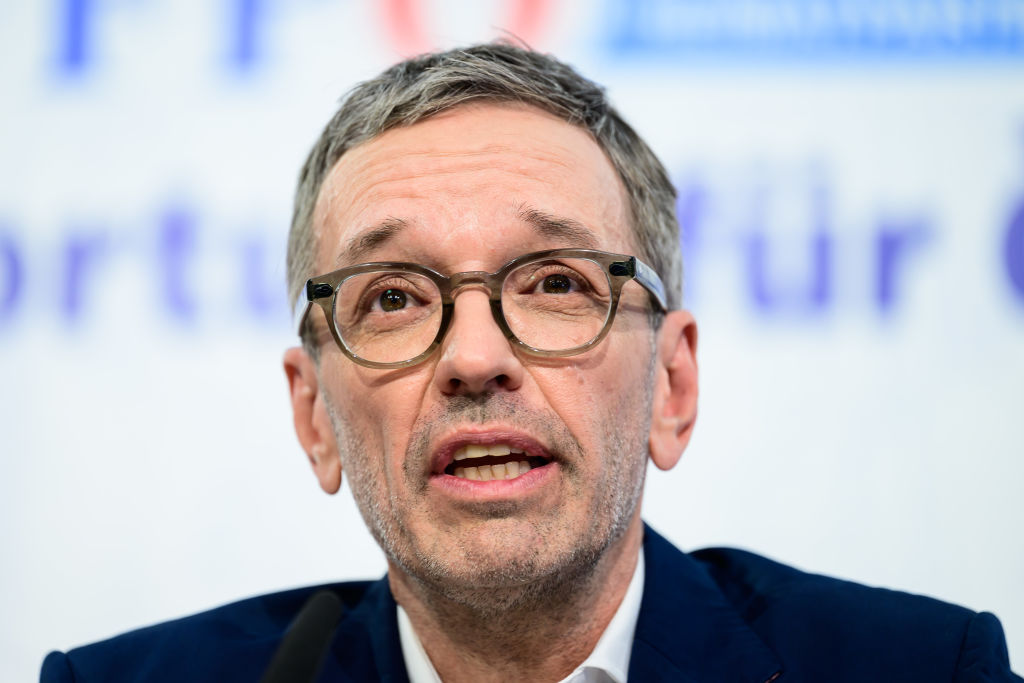 Herbert Kickl, leader of the Austrian FPÖ. (Christian Bruna/Getty Images)