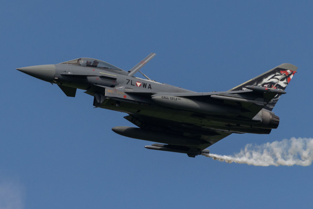 all 15 of Austria's Eurofighters were grounded. (Mario Skraban/Getty Images)