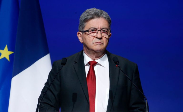 French hard-left leader Jean-Luc Mélenchon criticised Donald Trump, describing the US president-elect as "a threat" and an adversary to European interests, rather than an ally. (Photo by Chesnot/Getty Images)