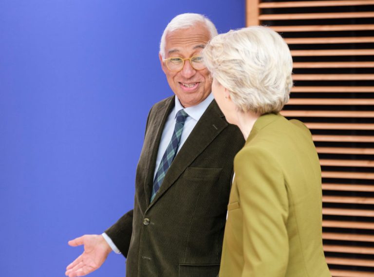 Costa, new president of the European Council, and already speaking euro-gibberish on unwavering support for Ukraine (Thierry Monasse/Getty Images)